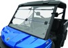 QuadBoss Windbreak Folding Windshield Clear Fits 16-22 Can-Am Defender HD10