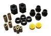 Black Front Control Arm Bushing Set Fits 96-00 Honda Civic/CRX