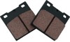 BikeMaster Organic Brake Pads Front/Rear Fits Honda