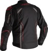 RST S1 CE Textile Jacket Black/Grey/Red Small - CE AA textile riding jacket, Black/Grey/Red, Small