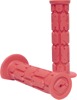 ODI Rogue Single-Ply ATV Grips Red - Durable ATV grips with closed ends