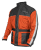 Nelson Rigg Solo Storm Rain Jacket Orange/Black Small Men's - Waterproof rain jacket, orange/black, size small, men's