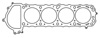 Cometic MLS Head Gasket 91mm .040" Fits Nissan KA24DE 1990-UP
