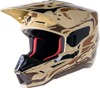Alpinestars S-M5 Helmet Dark Brown/Kangaroo Matte - Medium