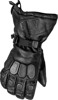 Fly Racing Glacier Gloves Black Large - Cold weather, waterproof gloves for snow riding