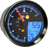 Black Bezel Tnt-B Multi-function Speedo & Tach Gauge - 15-up Yamaha Bolt