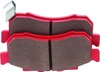 BikeMaster Sintered Brake Pads - Red Fits Honda