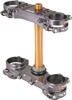 XTRIG ROCS Tech Triple Clamps Gray 21.5mm For Suzuki