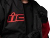 ICON Hooligan Jacket Men's Medium Black/Red - Durable sport fit riding jacket