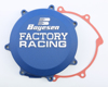 Factory Racing Clutch Cover Blue - For WR250F YZ250F/FX