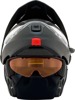 AFX FX-111DS Electric Snow Helmet Matte Black Medium - Modular electric snow helmet, matte black, size M