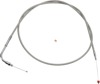 Barnett Clear Coat Throttle Cable SS +6