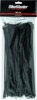 BikeMaster 11in Cable Ties Black 100 Pack - 11in black cable ties, 100 pack