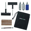 Bronco CO2 Tire Repair Kit with Bag - CO2 tire repair kit with tools and cartridges