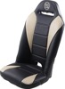 EIEO Pocketed Solo Seat Black/Off-White EIEO Pocketed Solo Seat Black/Off-White