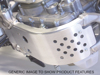 Skid Plate - For 00-01 Honda CR250R Skid Plate - For 00-01 Honda CR250R