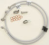 Stainless Steel Front 2-Lines Brake Line Kit - For 16-18 ZX10R