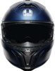 AGV Tourmodular Galassia Modular Helmet Matte Blue XL - Modular helmet with sun visor, Blue, XL, Unisex
