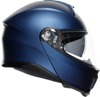 AGV Tourmodular Galassia Modular Helmet Matte Blue XL - Modular helmet with sun visor, Blue, XL, Unisex