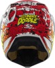 ICON Elsinore Doodle 3 Helmet XS Multi/White Unisex - XS modular helmet, Multi/White, Unisex