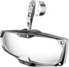 Seizmik Halo-RA LED Rear View Mirror 2.0" Cast Aluminum Bezel