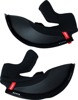 6D ATS-1R Helmet Cheek Pads Black L/2XL - Cheek pads for 6D ATS-1R helmets L/2XL