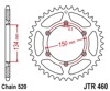 JT Sprockets Steel Rear Sprocket 38T-530 Natural