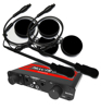 20 Intercom With 2 Helmet Style Headsets 20 Intercom With 2 Helmet Style Headsets