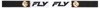 FLY RACING Zone Pro Goggles White/Blk/Gold Gold Mirror - Premium goggles with gold mirror/smoke lens