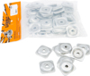 Woody's Grand Digger Support Plates Square 5/16" 48-Pack Natural