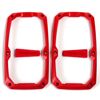 Seizmik Embark ABS Trim Kit for Side View Mirrors - Red