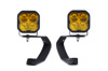 Diode Dynamics SS3 LED Ditch Light Kit Sport Yellow Combo Fits 10-21 4Runner