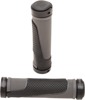 Gray & Black 997 Lock-On Open End Locking ATV Grips w/ End Plugs - Also fits Watercraft & MTB Gray & Black 997 Lock-On Open End Locking ATV Grips w/ End Plugs - Also fits Watercraft & MTB