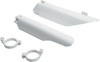 UFO Fork Slider Protectors White Fits Suzuki RMZ450