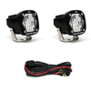 S1 Wide Cornering LED Light w/ Mounting Bracket Pair Baja Designs