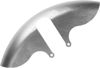 Arlen Ness Pro Short Fat Front Fender with Fork Boots Steel Fits 94-13