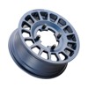 MR407 Bead Grip 15x6 / 5+1/51mm Offset / 5x4.5 / 77mm CB Bahia Blue Wheel