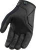 ICON Hooligan Insulated Gloves Black Men's Size M - Insulated cold weather gloves for men, size M, black