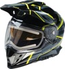 Z1R Range Rotor Snow Electric Helmet - Hi-Vis/Black, L - Dual sport snow helmet with electric shield