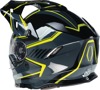 Z1R Range Rotor Snow Electric Helmet - Hi-Vis/Black, L - Dual sport snow helmet with electric shield