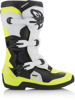 Tech 3S Boots Black/White/Yellow Size 7