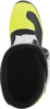 Tech 3S Boots Black/White/Yellow Size 7