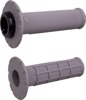 ODI Universal Lock-On Half Waffle Grips Gray/Black - Universal fit for 7/8 in handlebars