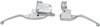 Drag Specialties Brake/Clutch Lever Assembly Chrome For Harley Touring - Chrome lever assembly for Harley Touring models