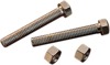Colony Chrome Axle Adjusters 8934-2 For 86-92 HD Softail