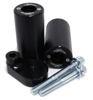 Black PA2 Frame Sliders No Cut - 08-16 Yamaha R6