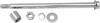 Drag Specialties Rear Axle Kit Chrome For Harley-Davidson Models - Rear axle kit for select Harley-Davidson models