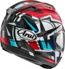 Arai Corsair-X Takumi Full Face Helmet Matte Black/White/Red M - Premium full-face helmet in Matte Black/White/Red, M