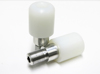 Bar End Sliders White - For 15-17 Yamaha FZ07 Bar End Sliders White - For 15-17 Yamaha FZ07