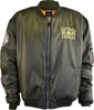 Lethal Threat Bombs Away Jacket Green XL Men's - Men's XL green Bombs Away jacket by Lethal Threat